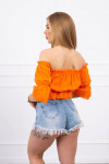 Dámska blúzka 5435 oranžová - Kesi UNI