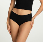 Dámske bavlnené nohavičky Mood Maxi Black - Julimex 2XL černá