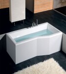 POLYSAN - VERSYS R asymetrická vaňa 160x84x70x47cm, biela 15611