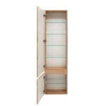 Kúpeľňová skrinka vysoká Naturel Savona 40,2x157x21,7 cm dub halifax SAVONAV40DH SAVONAV40DH