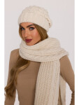 Dámska čiapka M897 Ecru - MOE one size ecri(krémová)
