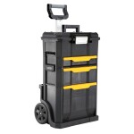 STANLEY Stanley Rollende Werkstatt 2-in-1, Trolley-Koffer, Schwarz, Gelb STST1-70344 box na náradie; STST1-70344