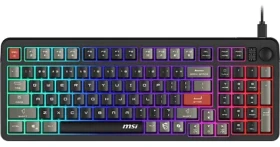 MSI FORGE GK110 čierna / herná klávesnica / drôtová / membránová / RGB / USB-A / CZ+SK Layout (S11-04CS229-HH9)