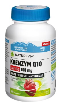 NATUREVIA Koenzým Q10 cardio 60 kapsúl