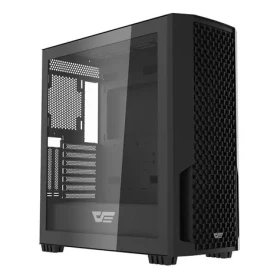 DarkFlash DF2100 čierna / E-ATX / bez ventilátorov / 3x USB-A / priehľadná bočnica / bez zdroja (DF2100 BLACK NO FAN)