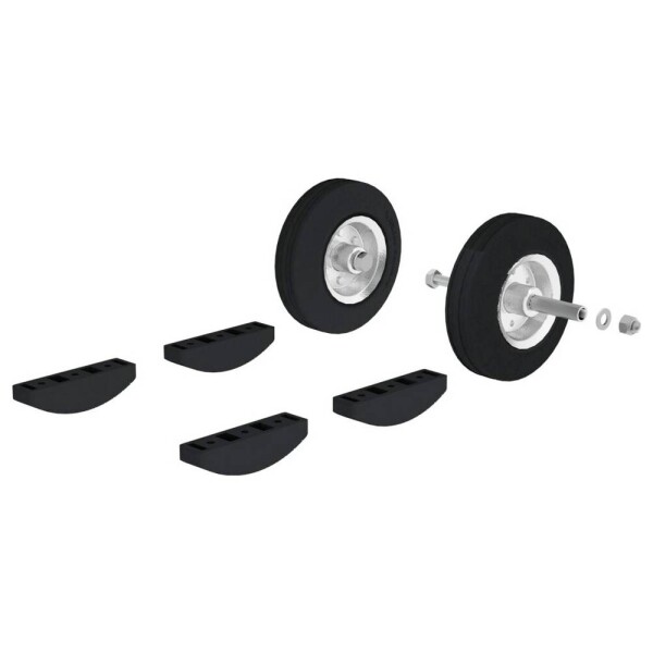 MUNK Günzburger Steigtechnik 050047 Sada koliesok Munk elektricky vodivá mobilná pracovná plošina 2 ks; 050047