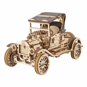 Ugears 3D drevené mechanické puzzle Historický automobil UGR-T