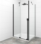 Sprchovací kút obdĺžnik 140x90 cm SAT Walk-In Xmotion SATBWIXM140STE90C
