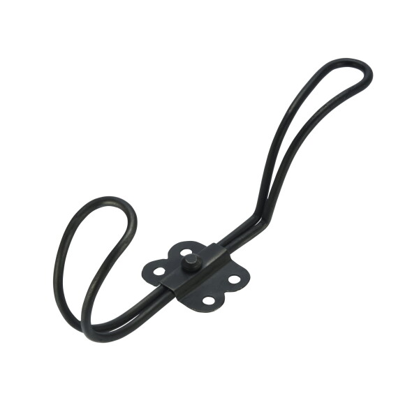 MADAM STOLTZ Kovový háčik Antique Black