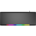 Marvo Podstavec pod monitor DZ-01 4x USB Hub 2.0 čierny plast 20 kg nosnosť Rainbow podsvietenie