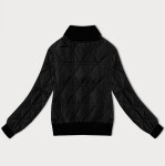 Krátka čierna bunda J Style (16M9227-392) odstíny černé M (38)