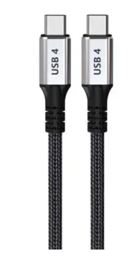 TB Touch USB-C - USB-C čierna / Dátový kábel / Thunderbolt 4 / USB4 / 2 m (AKTBXIACCTB200B)