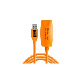 Tether Tools USB kábel USB 3.2 Gen1 (USB 3.0 / USB 3.1 Gen1) USB-A zástrčka, USB-A zásuvka 5.00 m oranžová CU3017; CU3017