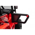 Mamido Mamido Elektrické autíčko OFF ROAD EXTREME 4x4 červené 24V | 200W | 50 kg | EVA | LED | 2,4 Ghz | ECO koža