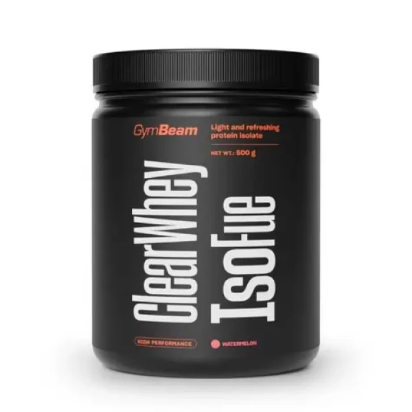 Clear Whey IsoFue - GymBeam (vodný melón, 500 g) (67804-10-500g-watermelon)