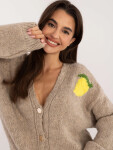 Jumper MI SW 2108.92 béžový jedna velikost