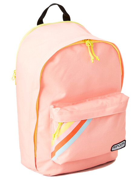 Rip Curl MINI DOME SR STRIPE peach študentský batoh - 6L