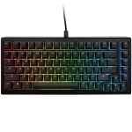Ducky Tinker 75 Cherry MX-Speed Silver čierna / herná klávesnica / podsvietená / mechanická / drôtová USB-C / US (PKTI2383AST-CPUSPDOECLAAW1)
