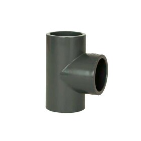 Aquaram PVC tvarovka - T-kus 90° DN=90 mm, d=110 mm, lepenie / lepenie 0216600090