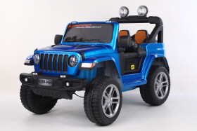 Mamido Mamido Elektrické autíčko SPEED 2.0 - 4x4 modré | 180W | EVA | LED | 2,4 Ghz | ECO koža | 12V7Ah