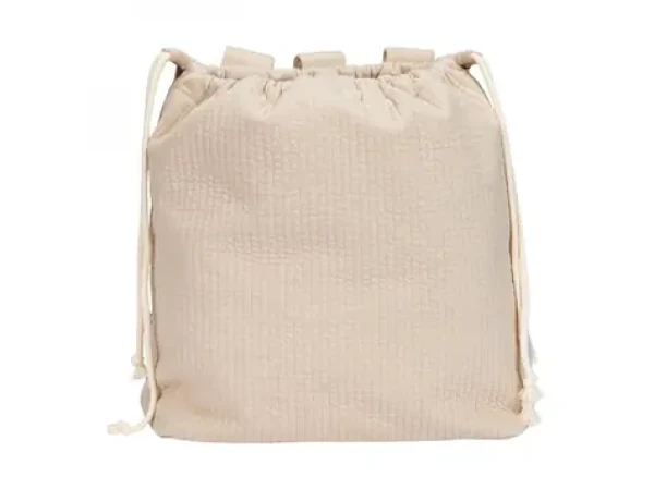 Little Dutch Závesná taška na hračky Pure Beige / Rozmery: 40 x 50 x 15 cm (TE20623021LD)