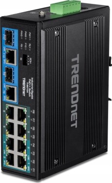 TRENDnet TRENDnet Switch 10-port Industrial Gbit PoE++ Din-Rail