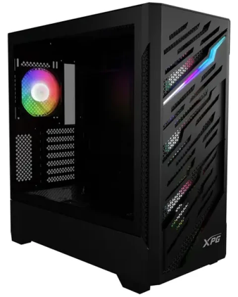 ADATA XPG STARKER AIR BTF čierna / Skriňa / E-ATX / 2x USB-A 3.2 / 1x USB-C 3.2 / tvrdené sklo / bez zdroja (STARKERAIRBTFMTA-BKCWW)