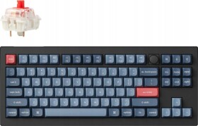 Keychron Keychron - V3 Max QMK/VIA Wireless Custom Mechanical Keyboard - Klawiatura mechaniczna Fully Assembled Knob Red