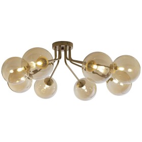 ECO-Light 9120-PL8 GO Deckenleuchte stropné svetlo G9 champagne; 9120-PL8 GO