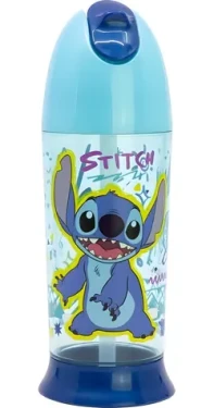 STOR Fľaša na pitie Stitch 280 ml / Fľaša na pitie / Slamka / Bez BPA (75035)