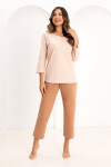Regina 744 3/4 S-XL W26 dámske pyžamo Béžová L