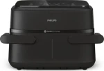 Philips 1000 Series NA150/00 čierna / Teplovzdušná fritéza / 2450 W / objem 7L / 6 programov (NA150/00)