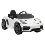 Mamido Elektrické autíčko Porsche Spyder RS ​​718 biele