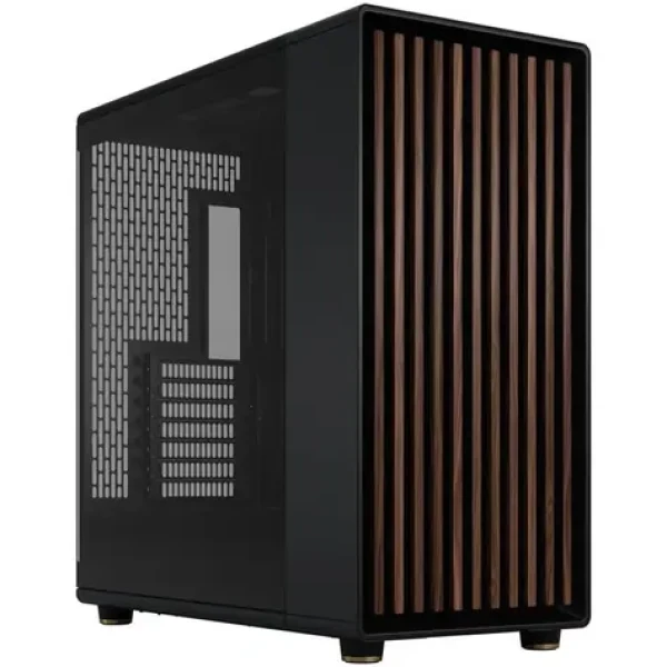 Fractal Design North XL RC Charcoal Black TG čierna / Midi-Tower / ATX / bez zdroja / priehľadná bočnica (FD-C-NOR1X-05)