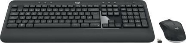 Logitech Wireless Desktop MK540 Advanced CZ / Klávesnica / Myš / USB / Šedá / CZ verzia (920-008688)