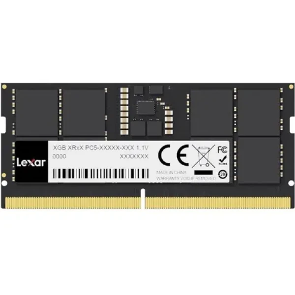 Lexar DDR5 16GB (1x16GB) 5600MHz / SODIMM / DDR5 / CL46-45-45-90 (LD5S16G56C46ST-HGN)