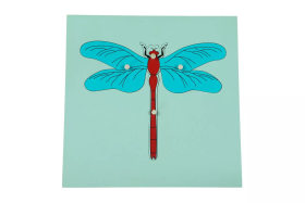 Moyo Montessori Moyo Montessori Puzzle - vážka