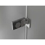 MEXEN/S - Lunar-F sprchovací kút skladacie dvere ľavá 80 x 80, transparent, chróm 836-080-080-01-00-L