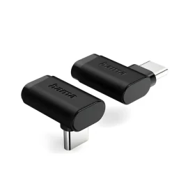 HAMA USB-C kolmá čierna / Redukcia USB / USB 3.2 Gen 2 / 10 Gbps / 240 W / 2 ks (00200359)