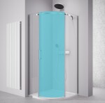 POLYSAN - THRON COMPONENT štvrťkruhová sprchová zástena 900x900, číre sklo, pravá TL2690BR