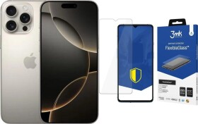 Apple iPhone 16 Pro Max 8/256GB Natural Titanium (MYWY3HX/A) + FlexibleGlass