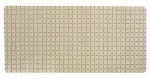 MSV protišmyková podložka do vane QUADRO Premium béžová / SBS kaučuk / 36 x 76 cm