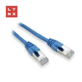 Lynx FTP patch kábel Cat5e modrý / Patch kábel / FTP / Cat5e / 10 m (LX-FTP5E-100-BLUE)