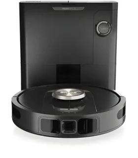 Shark PowerDetect RV2820VEEU čierna/šampanská / Robotický vysávač / samovyprázdňovací / LiDAR / Wi-Fi / 100 min (RV2820VEEU)