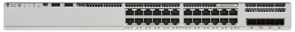 Cisco Cisco Catalyst 9200L - Network Advantage - Switch - L3 - 24 x 10/100/1000 (PoE+) + 4 x Gigabit SFP (Uplink) - an Rack montierbar - PoE+ (740 W) - wiederhergestellt