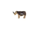 AnimALL Hračka Nosorožec koža natural 25x16,5 cm (110303)