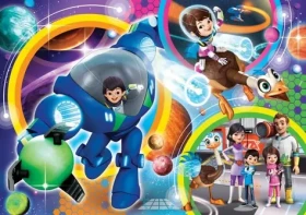 Clementoni PUZZLE Miles z budúcnosti: Rodina MAXI