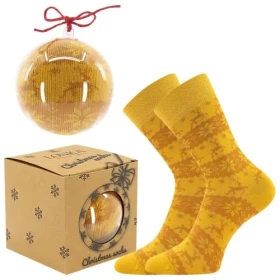 LONKA ponožky Elfi gold 1 pár 33-38 118023