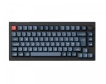 Keychron Keychron V1 MAX 75% Knob Wireless Tri-Mode QMK/VIA Gateron Jupiter Banana Switch Carbon Black