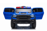 Mamido Mamido Elektrické autíčko Dodge Ram modré s majákmi 4x4 | 12V10Ah